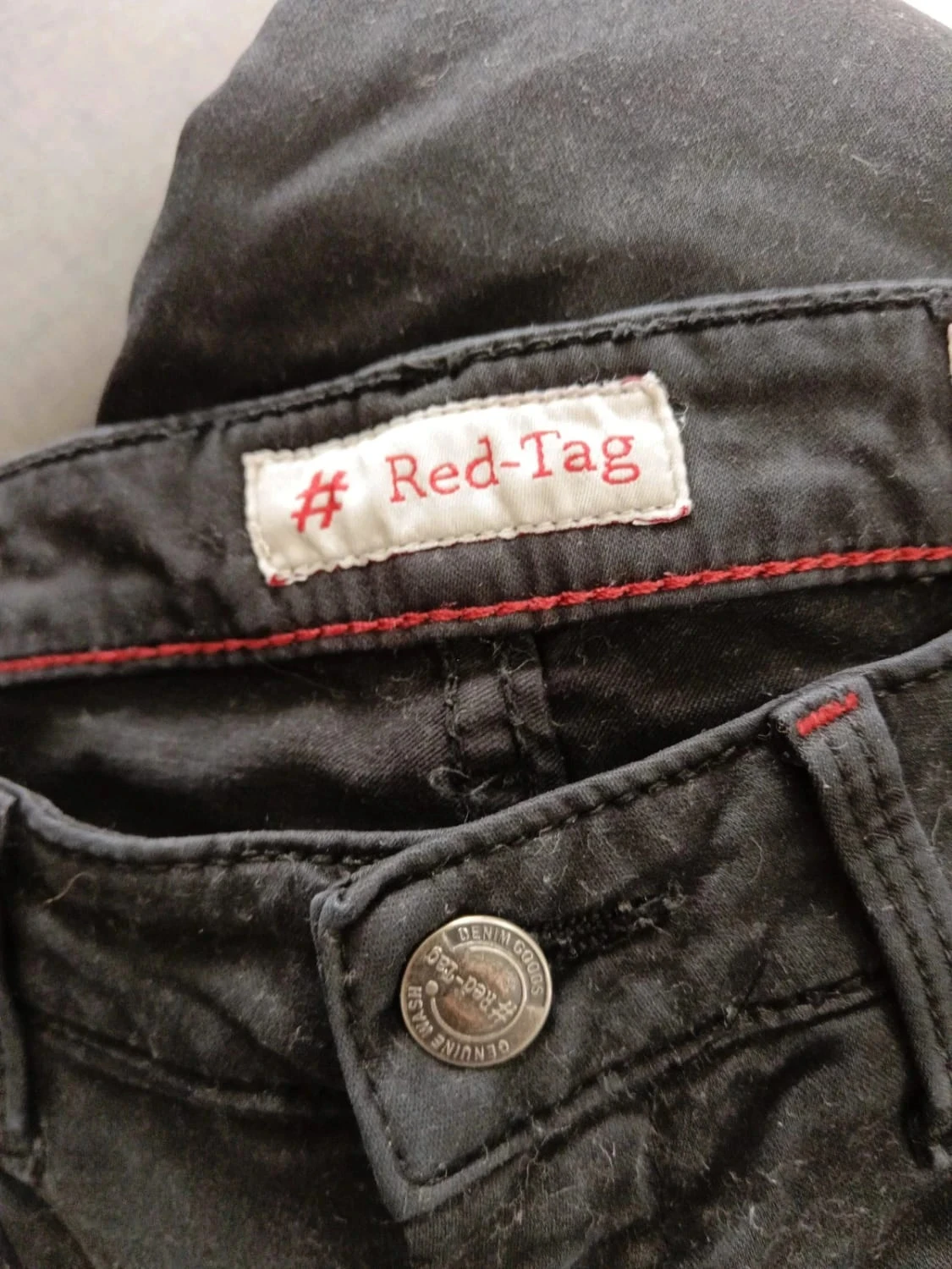 C80 jeans noir Red-Tag W26 – photo 3